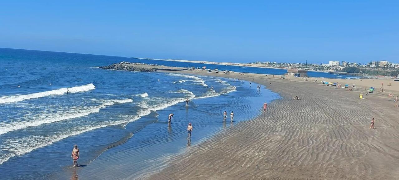 San Agustin,Close To The Beach With Pool ! San Bartolomé Luaran gambar